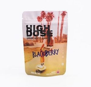 blackberry weed infused gummies