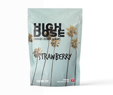HighDose Strawberry – 500-1000mg