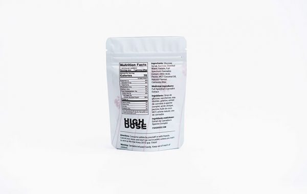 High Dose - Strawberry - 500/1000mg THC