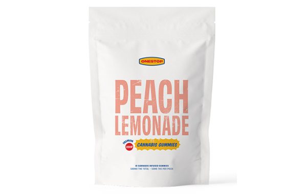 Onestop - Sour Peach Lemonade Gummies