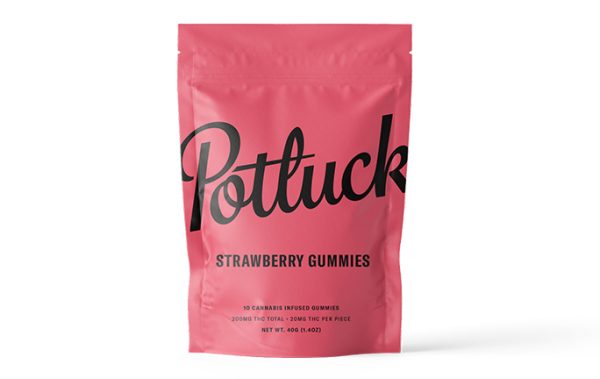 Potluck - Strawberry - 200mg THC
