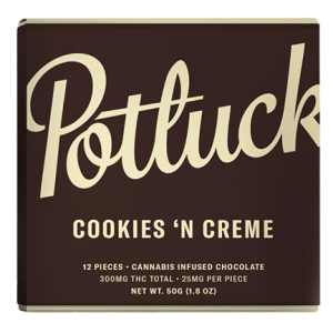 Potluck Cookies-n-Creme - 300mg