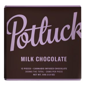 Potluck – Milk Chocolate - 300mg THC