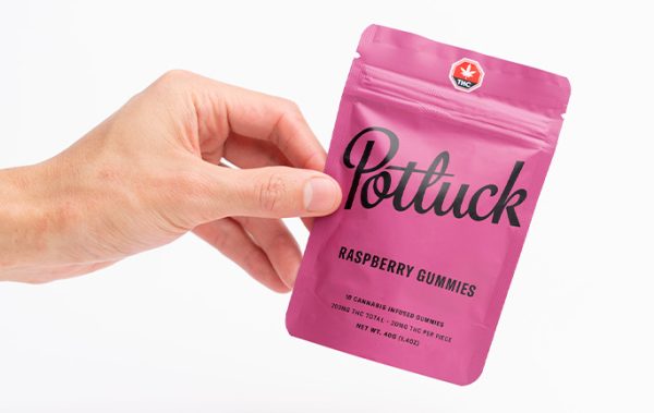 Potluck - Raspberry - 200mg THC