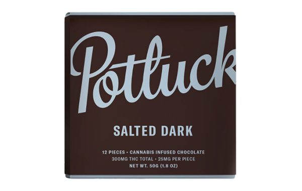 Potluck – Salted Dark - 300mg THC