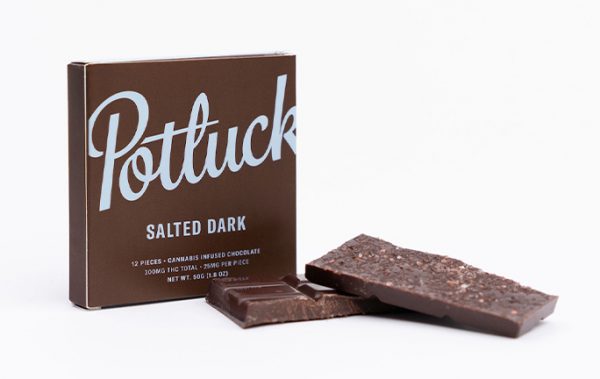 Potluck Salted Dark – 300mg