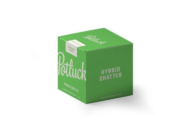 Potluck – Shatter Mockup Hybrid Box