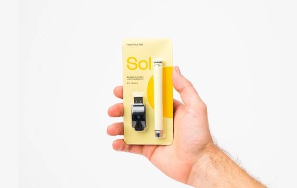 Sol – 400 MAh Vape Battery (510 Thread)