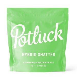 hybrid shatter cannabis concentrates