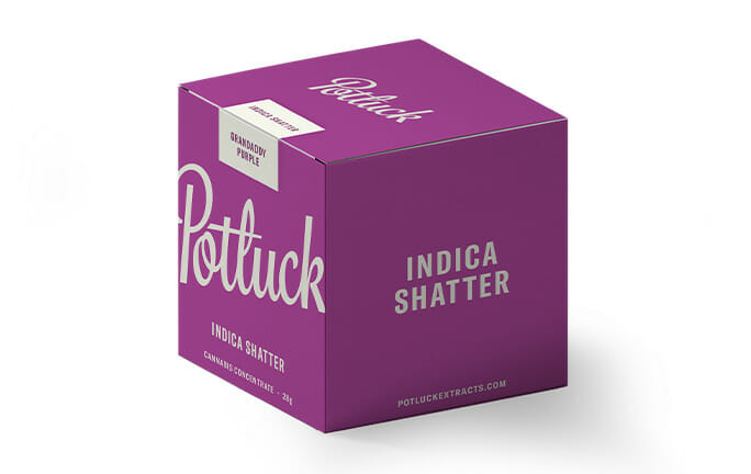Potluck - Indica Shatter
